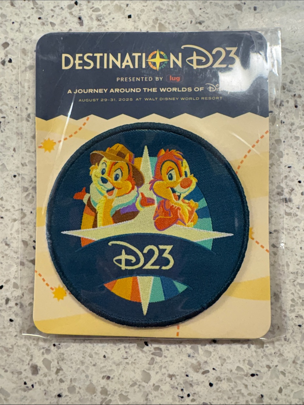 Destination D23 Patch with Chip 'n' Dale